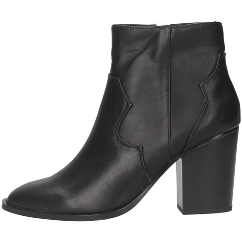 Chaussures Femme Bottes ville Exé Shoes BLACK Exe' RIO-477 Texano Femme Noir Noir