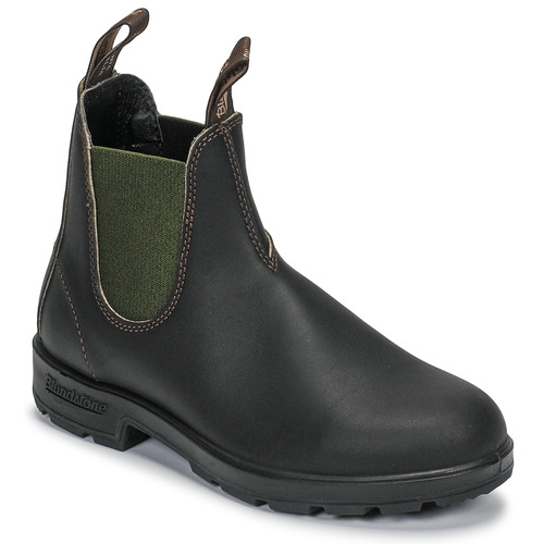 Boots Blundstone ORIGINAL CHELSEA BOOTS 519 Marron / Kaki - Livraison Gratuite 