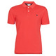 Moncler logo-patch cotton polo shirt