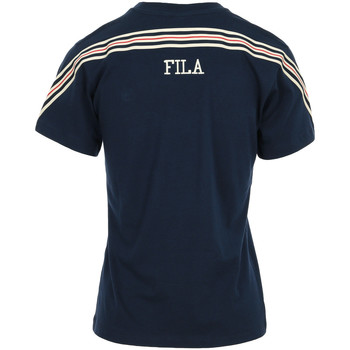 T-shirts Manches Courtes Fila Rosalia Cropped Tee bleu - Vêtements T-shirts manches courtes Femme 29 