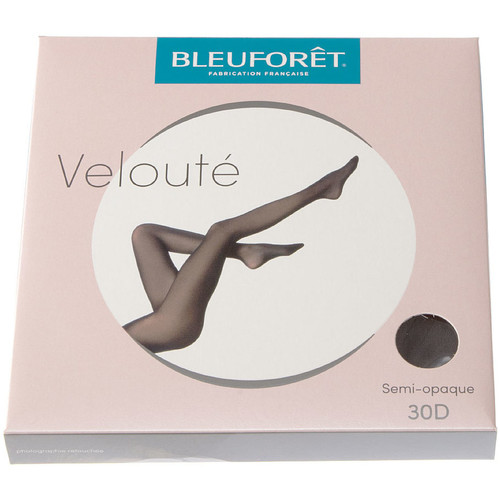 Bleuforet Collant fin - Transparent - Velouté Gris foncé - Sous-vêtements  Collants & bas Femme 13,00 €