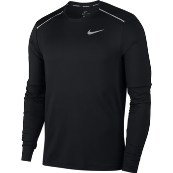 Vêtements Homme T-shirts manches longues Nike Maillot Element 3.0 Noir