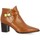 Chaussures Femme Boots Brenda Zaro Boots cuir Marron