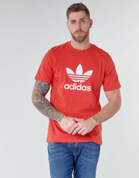 Vêtements Homme T-shirts manches courtes adidas Originals TREFOIL T-SHIRT Rouge luxuriant