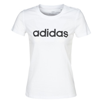 Vêtements Femme T-shirts manches courtes adidas Performance W E LIN SLIM T Blanc