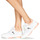Chaussures Femme Baskets basses Love Moschino RUNNINLOVE Blanc / Rose