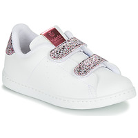 Chaussures Fille Baskets basses Victoria TENIS VELCRO G Blanc