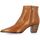 Chaussures Femme Bottes Brenda Zaro Boots cuir Marron