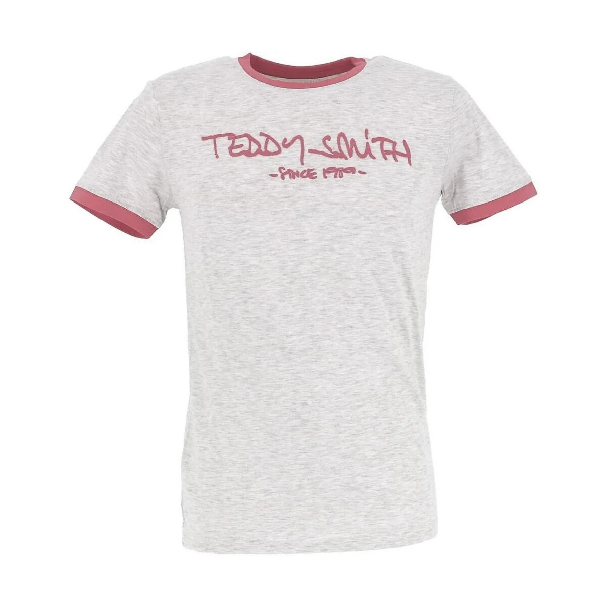 Vêtements Homme T-shirts & Polos Teddy Smith TSHIRT  TICLASS 3 Gris