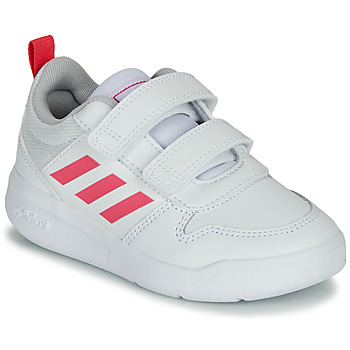 Chaussures Fille Baskets basses fortless adidas Performance TENSAUR C Blanc / rose
