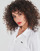 Vêtements Femme Lacoste Basic Vit sweatshirt med rund halsringning BERRY Blanc