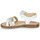 Chaussures Fille Sandales et Nu-pieds Pablosky PINNA Blanc / Nacre