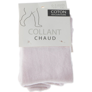 Sous-vêtements Enfant Collants & bas Bjm Collant chaud - Coton - Ultra opaque Rose