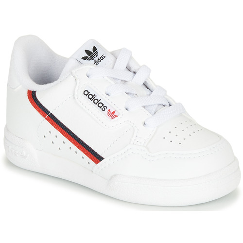 adidas Originals CONTINENTAL 80 I Blanc - Chaussures Baskets basses Enfant  49,99 €