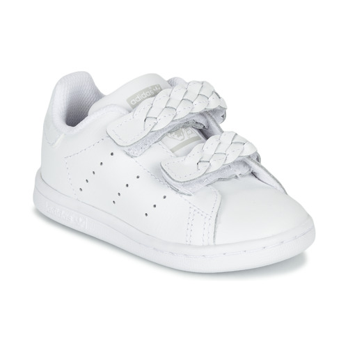 adidas Originals STAN SMITH CF I Blanc / tresse - Chaussures Baskets basses  Enfant 40,99 €
