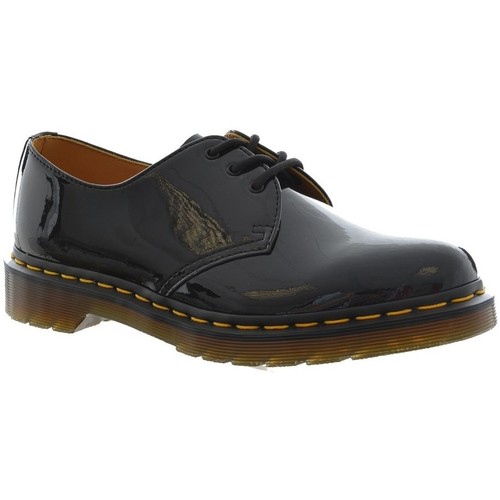 Chaussures Femme martens 1460 mono black smooth Dr. Martens 10084001 Noir