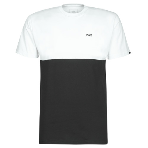 Vêtements Homme T-shirts manches courtes Vans geographic COLORBLOCK TEE Noir / Blanc