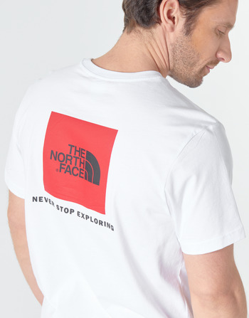 The North Face S/S REDBOX Blanc