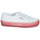 Chaussures Femme Baskets basses Superga 2750-JELLYGUM COTU Blanc