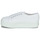 Chaussures Femme Baskets basses Superga 2790-COTWPRINTEDLOGOGLITTER Blanc