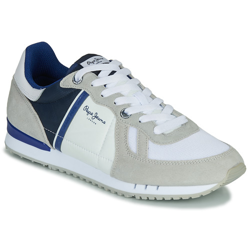 track Homme Baskets basses Pepe jeans TINKER  ZERO Blanc