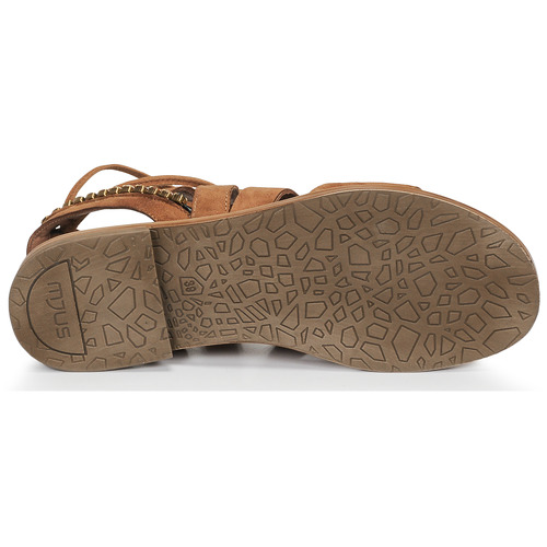 Mjus Gram Lace Camel - Livraison Gratuite- Chaussures Sandale Femme 12900