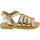 Chaussures Homme Sandales et Nu-pieds Attica Sandals PERSEPHONE CALF GOLD-PINK Doré