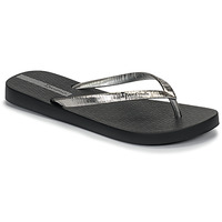 Chaussures Femme Tongs Ipanema GLAM II Noir / Argent