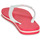 Chaussures Fille Tongs Ipanema IPANEMA CLAS BRASIL II KIDS Rose / Blanc