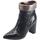 Chaussures Femme Low boots Café Noir HLF415 Noir