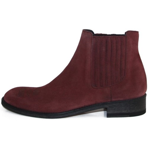Chaussures Femme Boots Feron RENO Rouge
