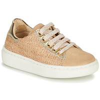 Chaussures Fille Baskets basses Shoo Pom FLASH ZIP LACE Beige