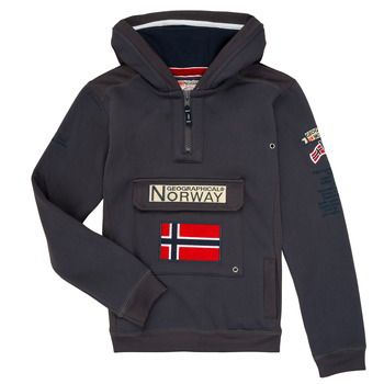 Vêtements Geographical Norway GYMCLASS Gris - Livraison Gratuite 