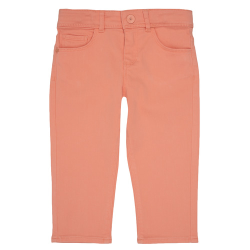 Vêtements Fille Pantalons 5 poches Ikks NADEGE Orange