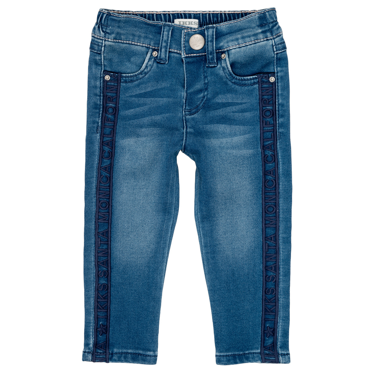 Vêtements Fille Jeans cashmere slim Ikks LUISIN Bleu