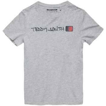 Vêtements Garçon Dot Print Regular Fit Shirt Teddy Smith 61005782D Gris