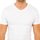 Vêtements Homme Kiliann round-neck linen T-shirt 0205-BLANCO Blanc