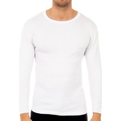 Sous-vêtements Homme Maillots de corps Abanderado Pack 3-shirts en fibre m / l blanc Blanc