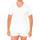 Vêtements Homme T-shirts manches courtes Abanderado A08HV-BLANCO Blanc
