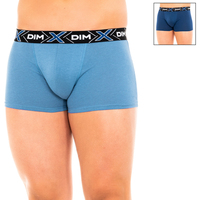Sous-vêtements Homme Boxers DIM Pack-2 Loi Box.Thermoregulation. Bleu