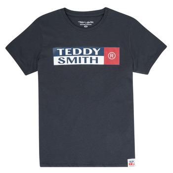 Vêtements Garçon T-shirts manches courtes Teddy Smith TOZO Marine