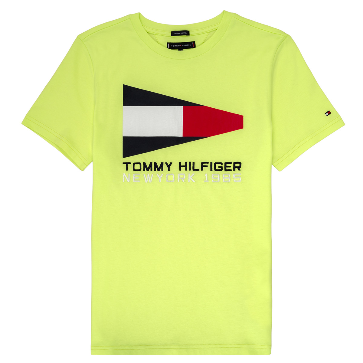 Vêtements Garçon T-shirts manches courtes Tommy Hilfiger KB0KB05628 Jaune