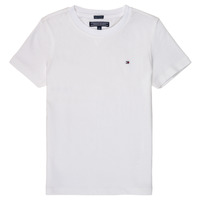Vêtements Garçon T-shirts manches courtes Tommy son Hilfiger SORELA Blanc