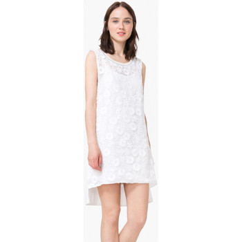 Femme Desigual Robe Mauricio Blanc 73V2YY1 (sp) Blanc - Vêtements Robes courtes Femme 109 