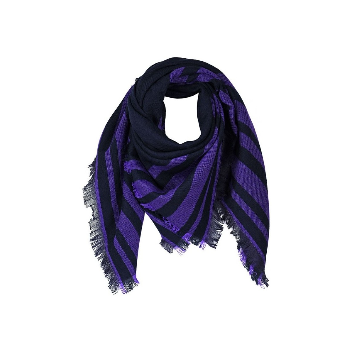 Accessoires textile Femme Echarpes / Etoles / Foulards Qualicoq Echarpe carrée Tilka Violet