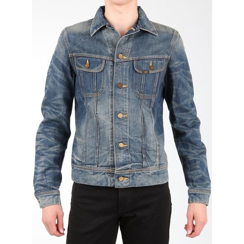 Vêtements Homme T-shirt Manches Longues Lee Rider Jacket L88842RT Bleu