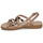 Chaussures Fille Sandales et Nu-pieds Citrouille et Compagnie GENTOU Bronze / Glitter