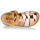 Chaussures Fille Sandales et Nu-pieds Citrouille et Compagnie FRINOUI Bronze / Rose