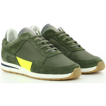 Chaussures Homme Baskets basses Piola Callao Suede Vert