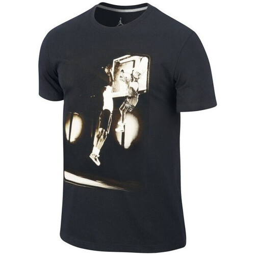 Vêtements Homme T-shirts & Polos Nike AJ III Photo Noir